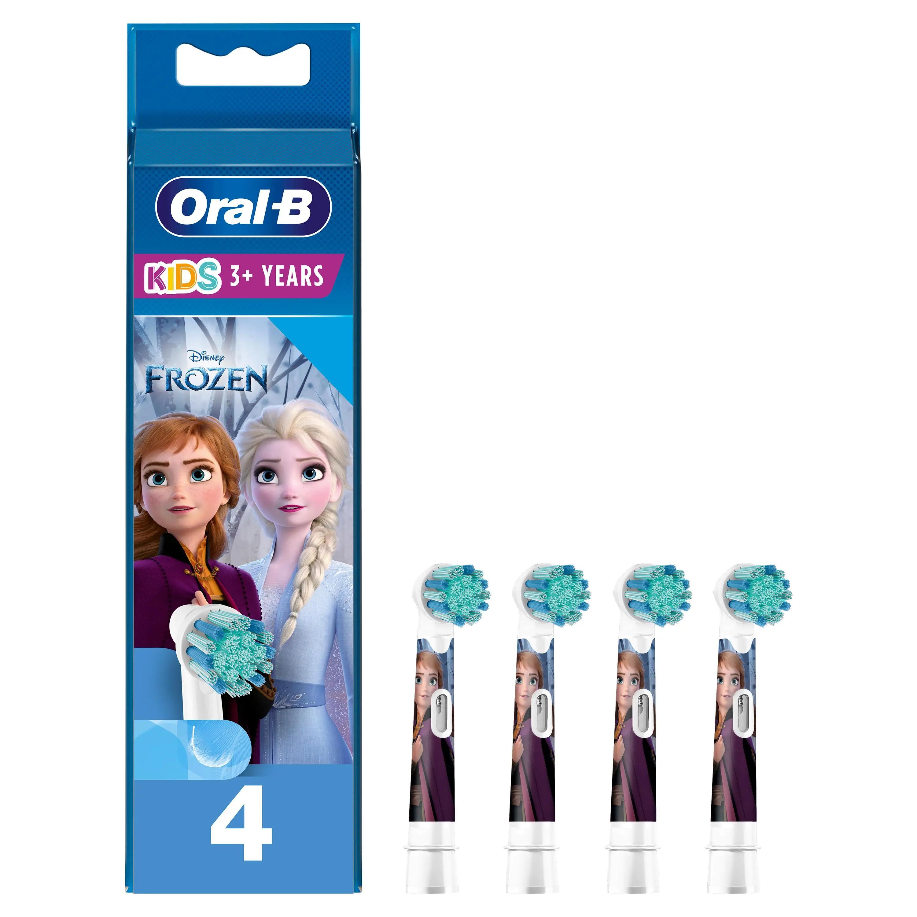 Końcówka do szczoteczki dla dzieci Oral-B Kids Frozen 4szt.