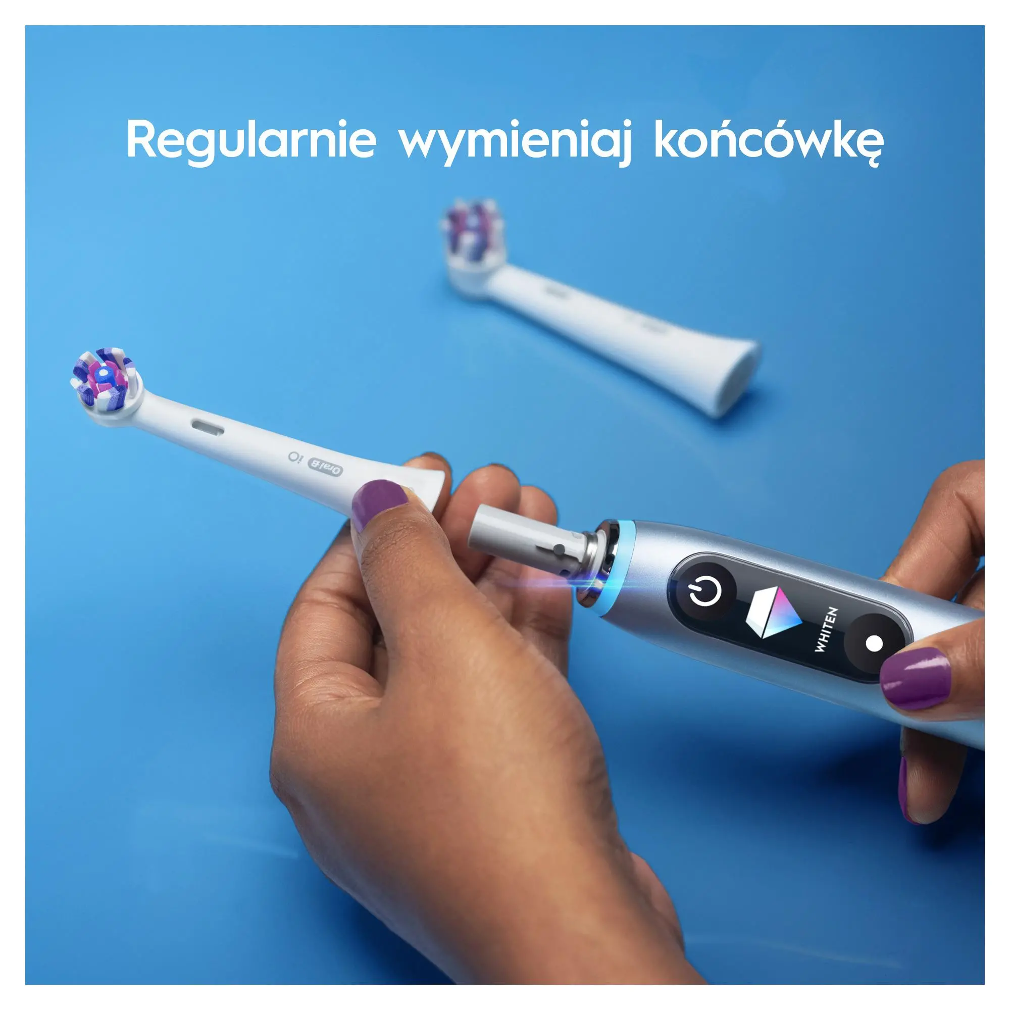 Końcówka do szczoteczki Oral-B iO Radiant White 4szt.