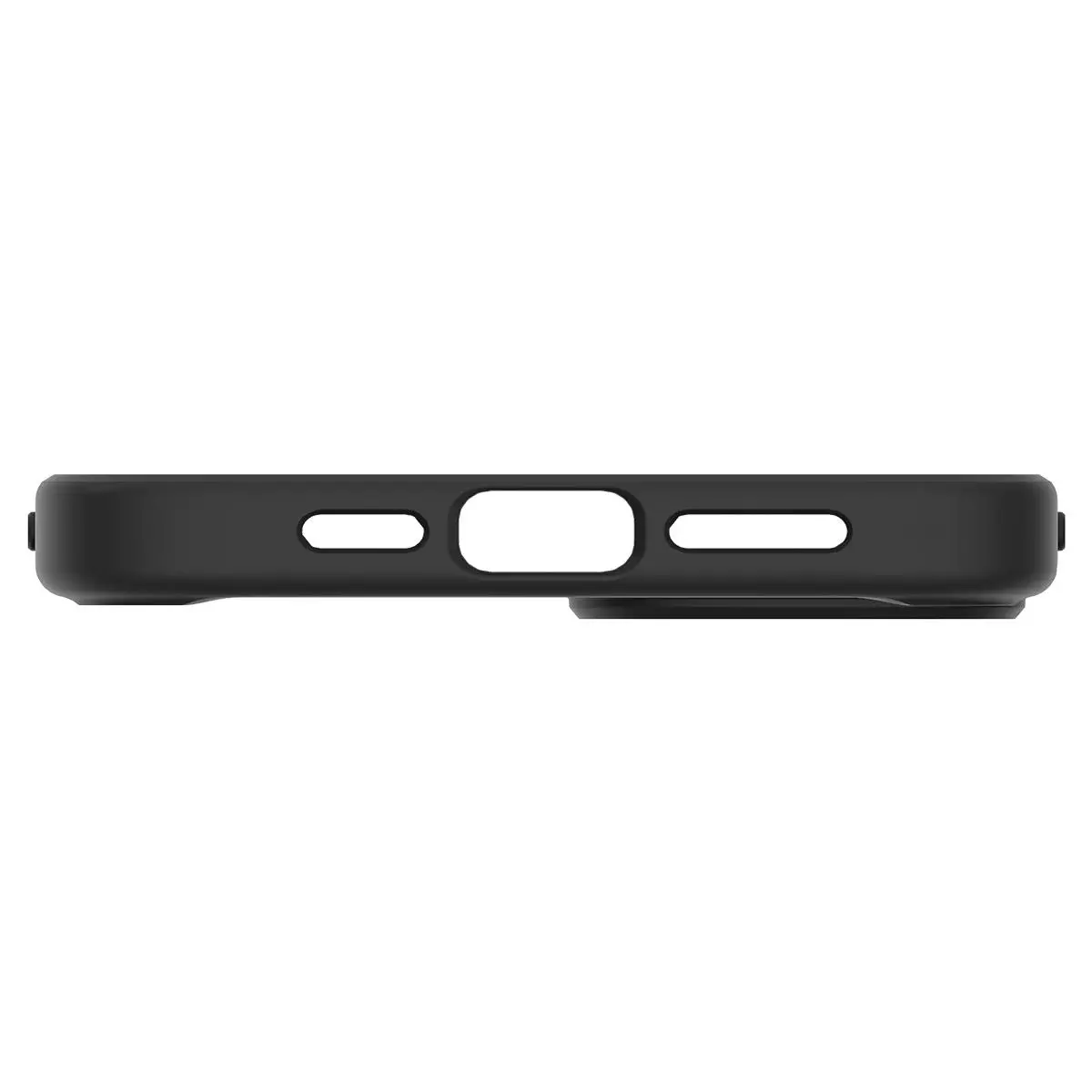 Etui Spigen Ultra Hybrid do iPhone 14 Plus Przezroczysty-czarny