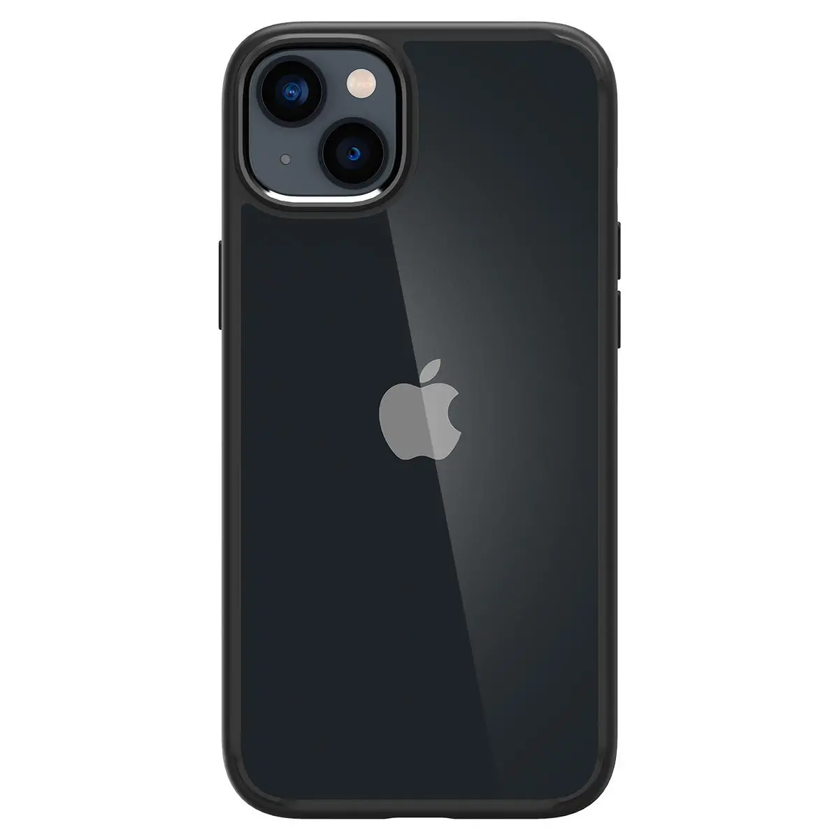 Etui Spigen Ultra Hybrid do iPhone 14 Plus Przezroczysty-czarny