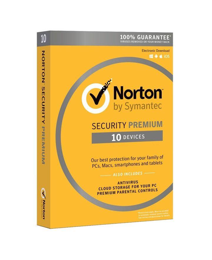 Antywirus Norton Security 3.0 Premium PL Card 10 urządzeń/ 1 rok