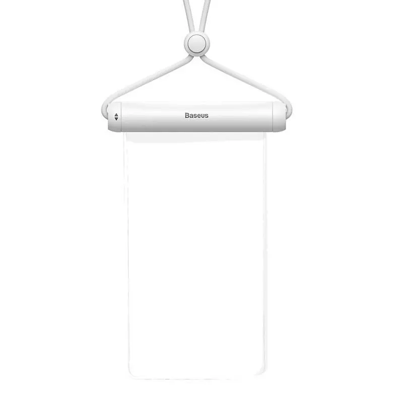 Etui Baseus Cylinder wodoodporne do smartfonów do 7.2" Biały