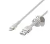 Kabel Belkin CAA010BT3MWH BoostCharge PRO Flex USB-A do Lightning 3m Biały