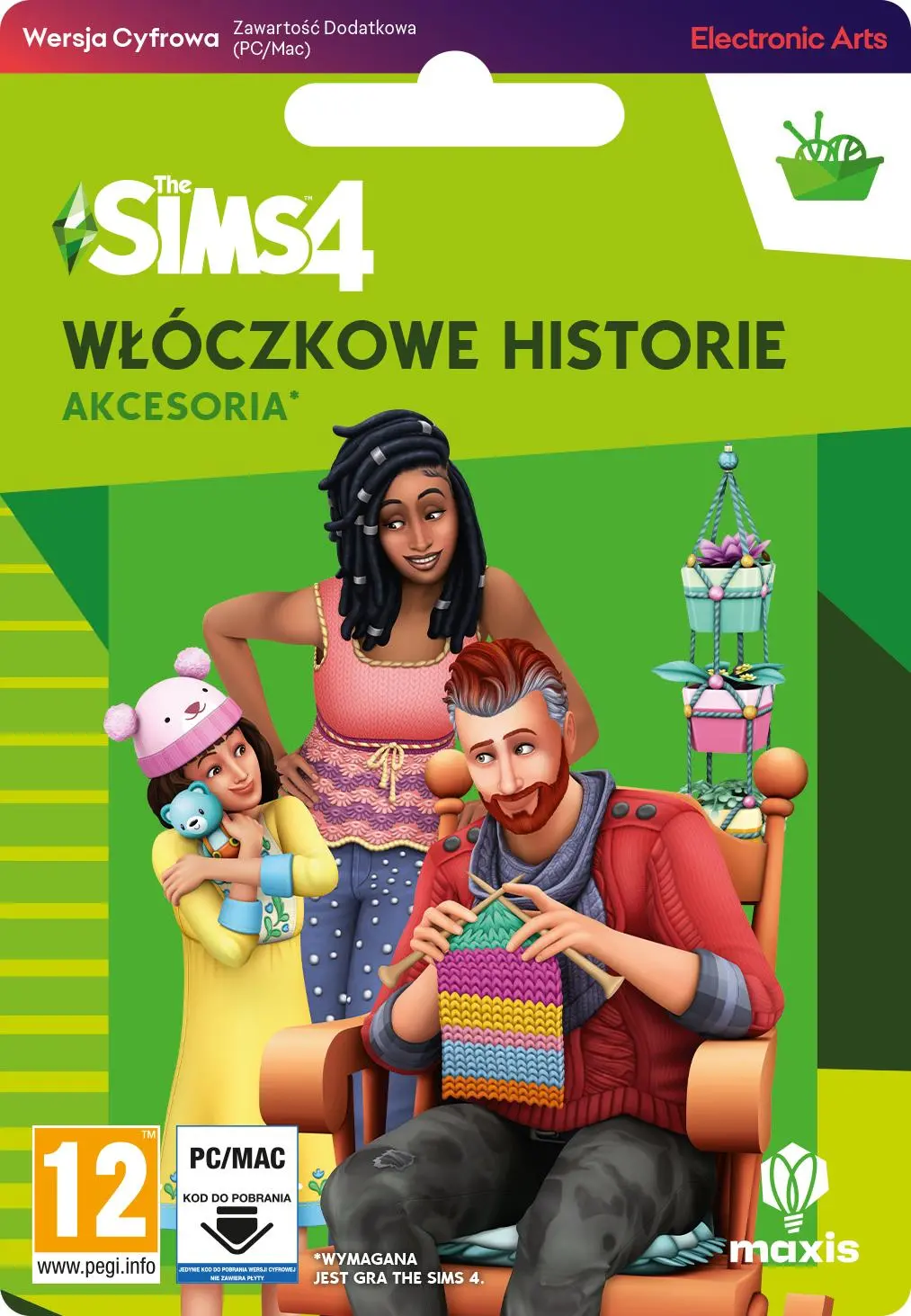 The Sims 4 Włóczkowe Historie Akcesoria [kod aktywacyjny] PC