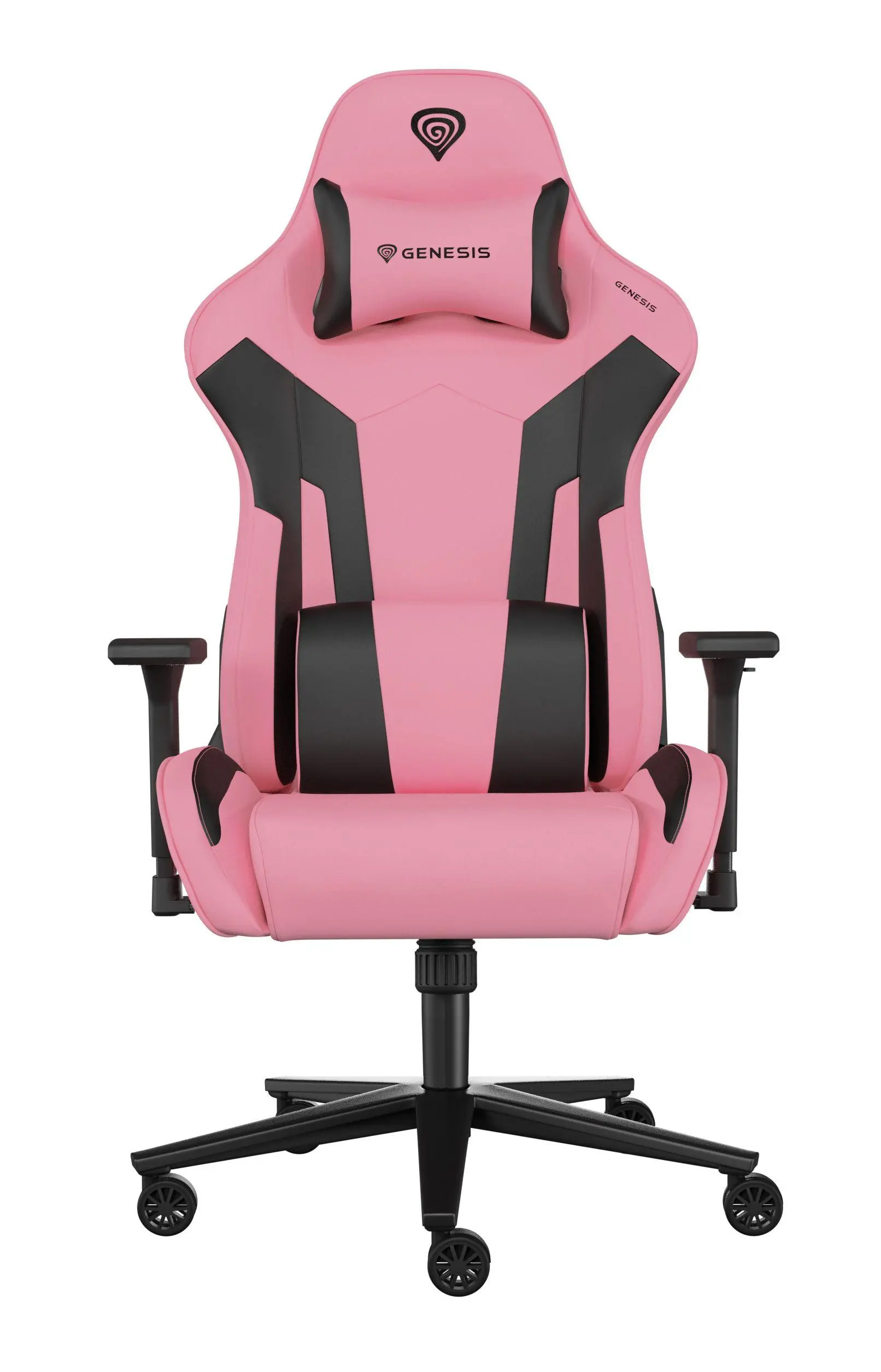Fotel Genesis Nitro 720 Gamingowy do 150kg Różowo-czarny