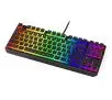 Klawiatura mechaniczna Endorfy Thock TKL Pudding Red Kailh Red RGB Czarny