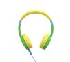 Słuchawki przewodowe Hama Kids Guard Nauszne Mikrofon Zielono-żółty