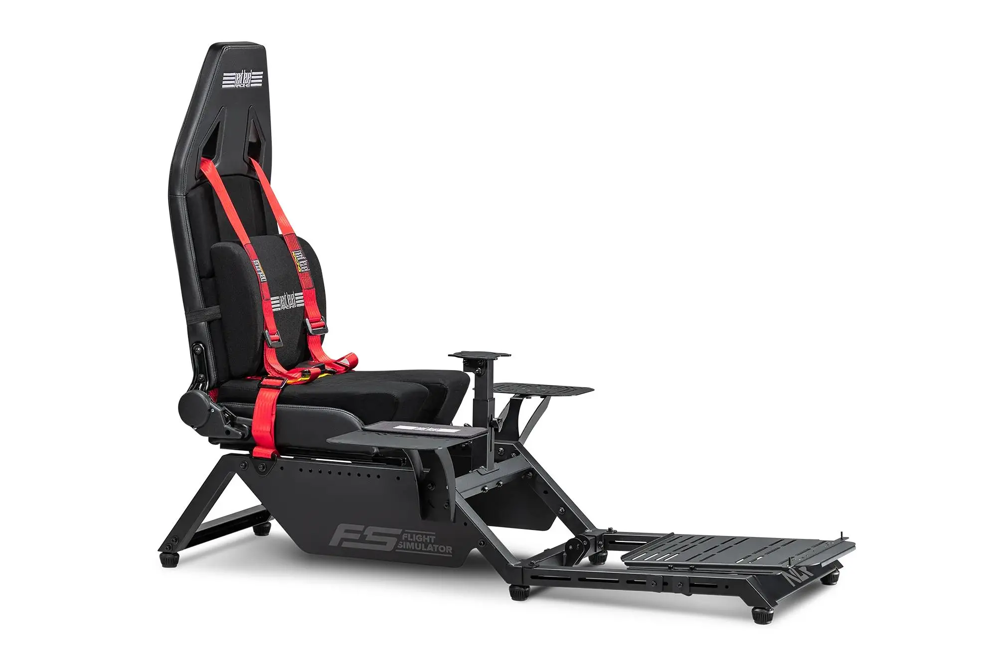 Fotel Next Level Racing NLR-S018 Flight Simulator kokpit do 150kg Czarno-czerwony