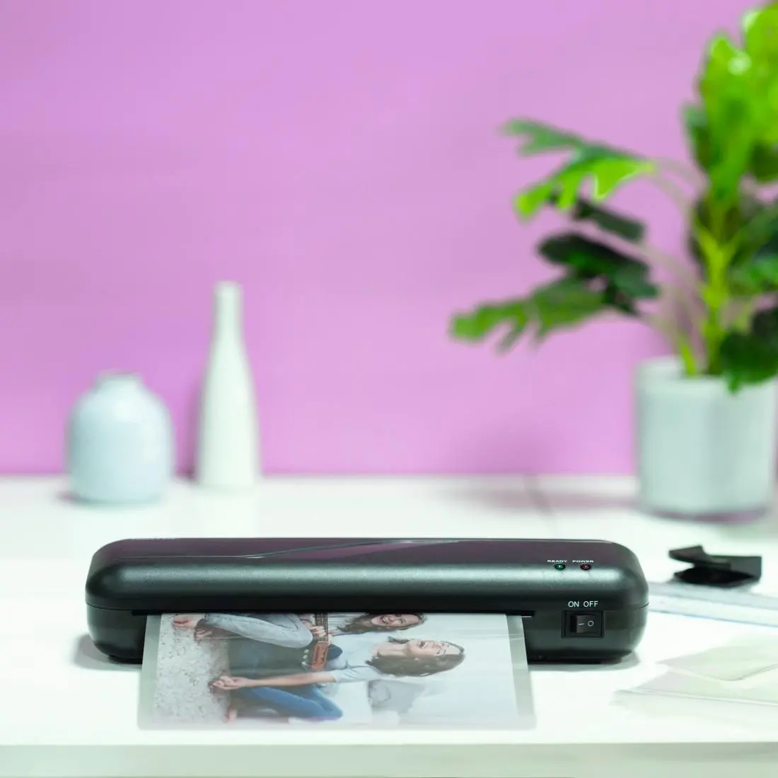 Laminator Hama 4w1 Din A4 Czarny