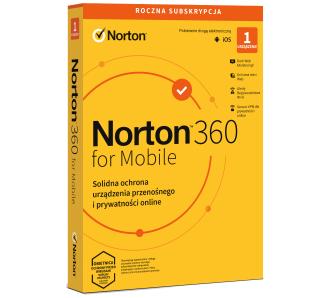 Antywirus Norton 360 Mobile iOS 1 Urządzenie/1 Rok Kod aktywacyjny