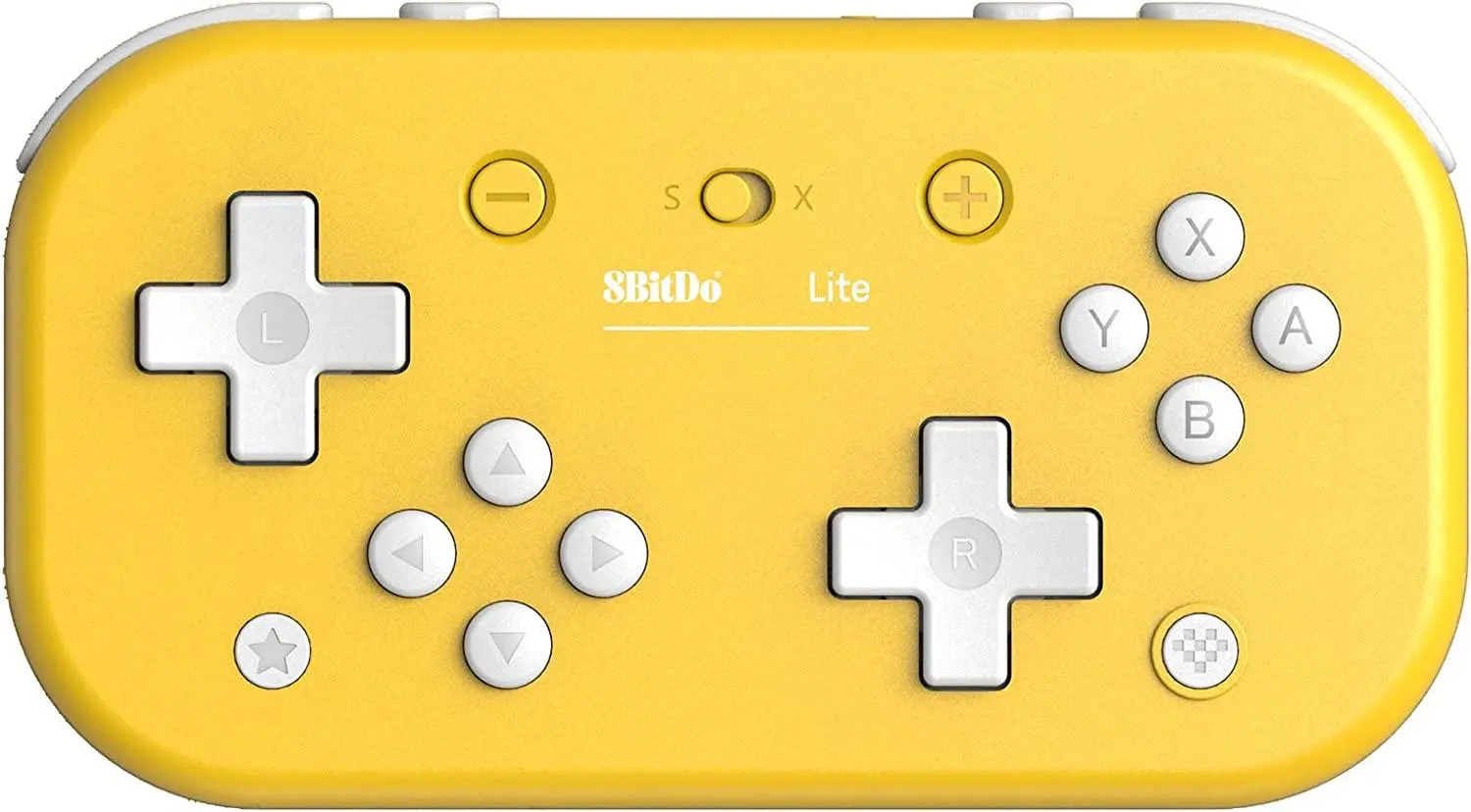 Pad 8BitDo Lite do PC, Nintendo Switch Bezprzewodowy Żółty