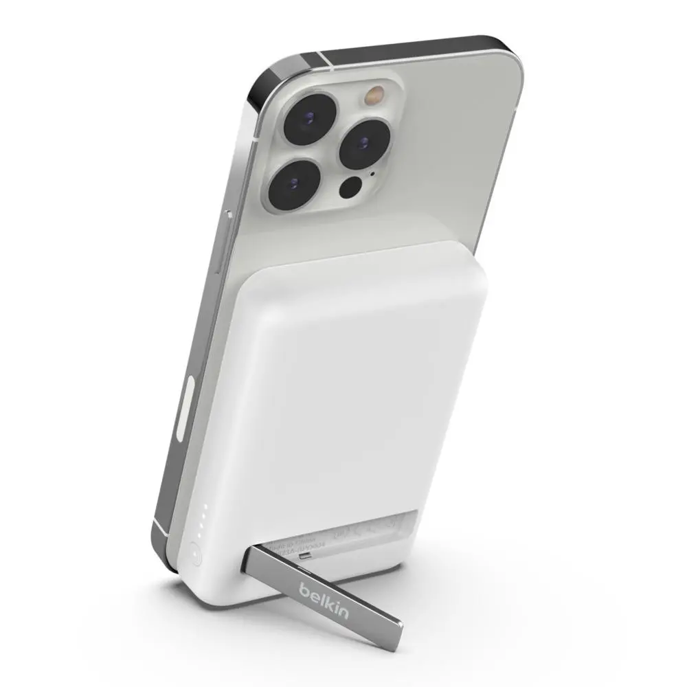 Powerbank Belkin BPD004BTWT BoostCharge Magnetic Wirelees 5000mAh Biały