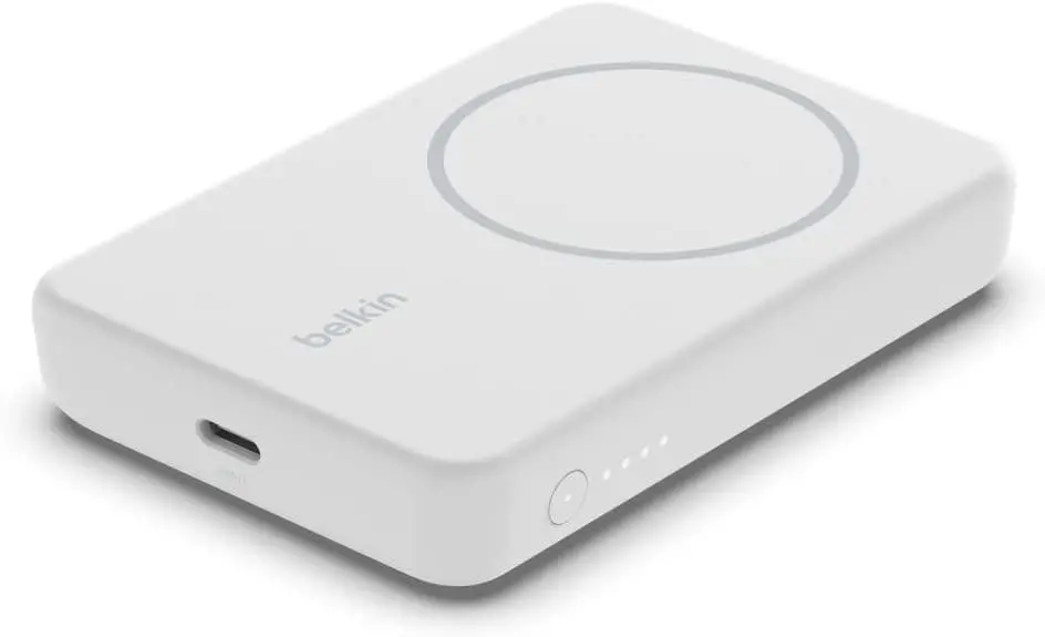 Powerbank Belkin BPD004BTWT BoostCharge Magnetic Wirelees 5000mAh Biały