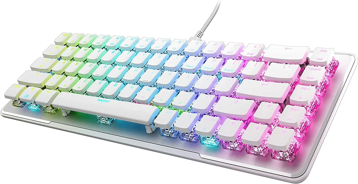 Klawiatura opto-mechaniczna Roccat Vulcan II Mini AIMO Biały
