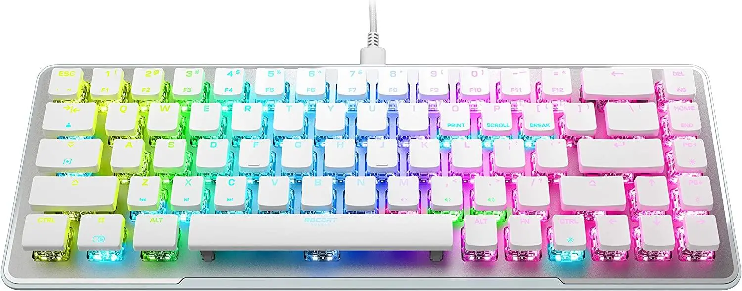 Klawiatura opto-mechaniczna Roccat Vulcan II Mini AIMO Biały