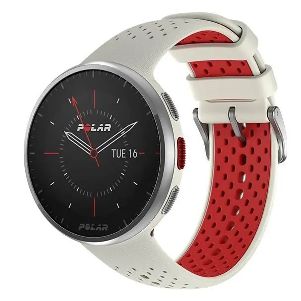 Polar Pacer Pro S/L 45mm GPS Biało-czerwony