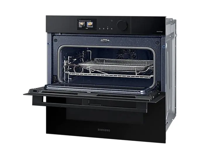 Piekarnik elektryczny parowy Samsung NV7B6799JAK Dual Cook Termoobieg AirFry Termosonda Zdalne sterowanie Czarny