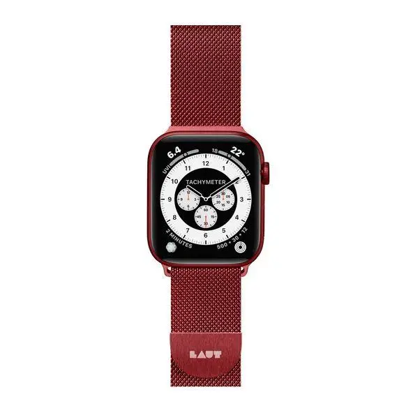 Bransoleta Laut Steel Loop do Watch Series 1-8 / SE / ULTRA 38/40/41 mm Czerwony