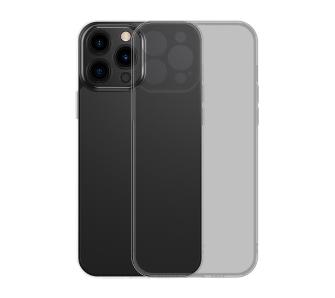 Etui Baseus Frosted Glass Case do iPhone 13 Pro Czarny