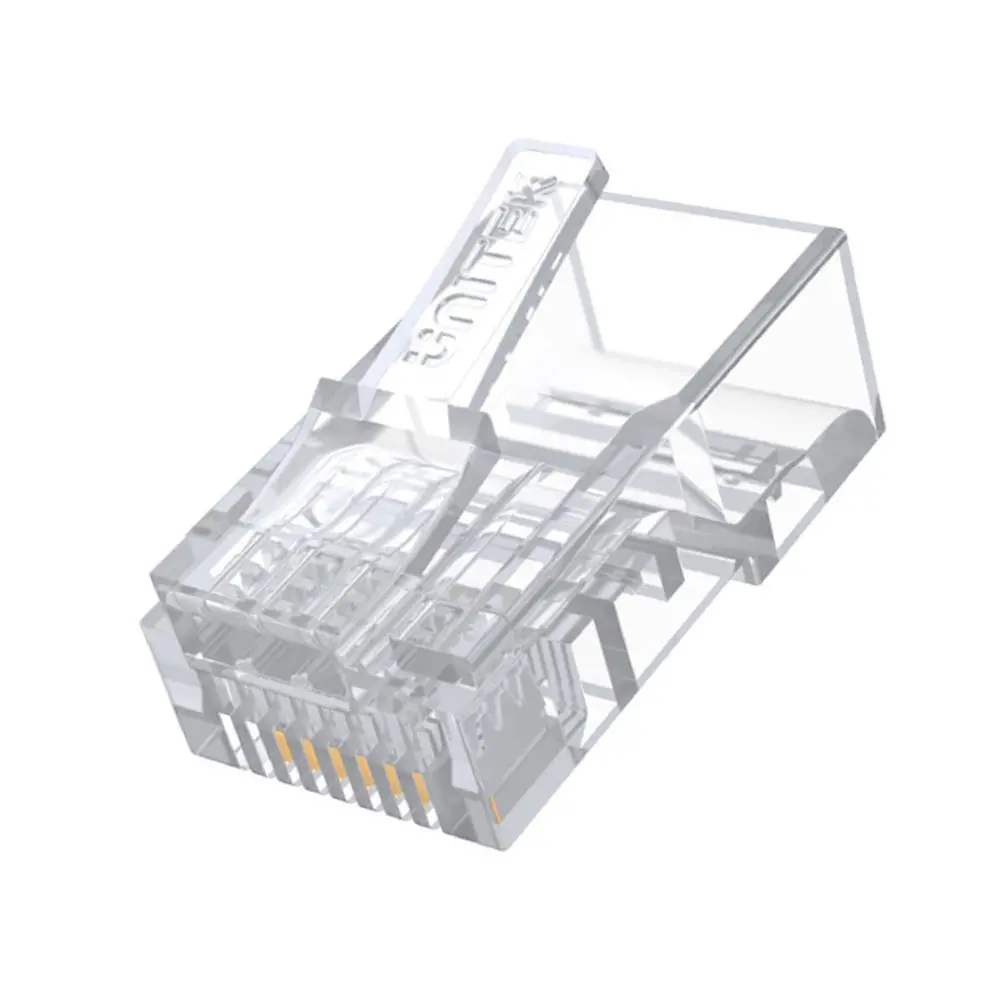 Wtyczka Unitek Y-OT19TP wtyk modularny RJ45 (8P8C) Cat. 6 100 szt. Przezroczysty