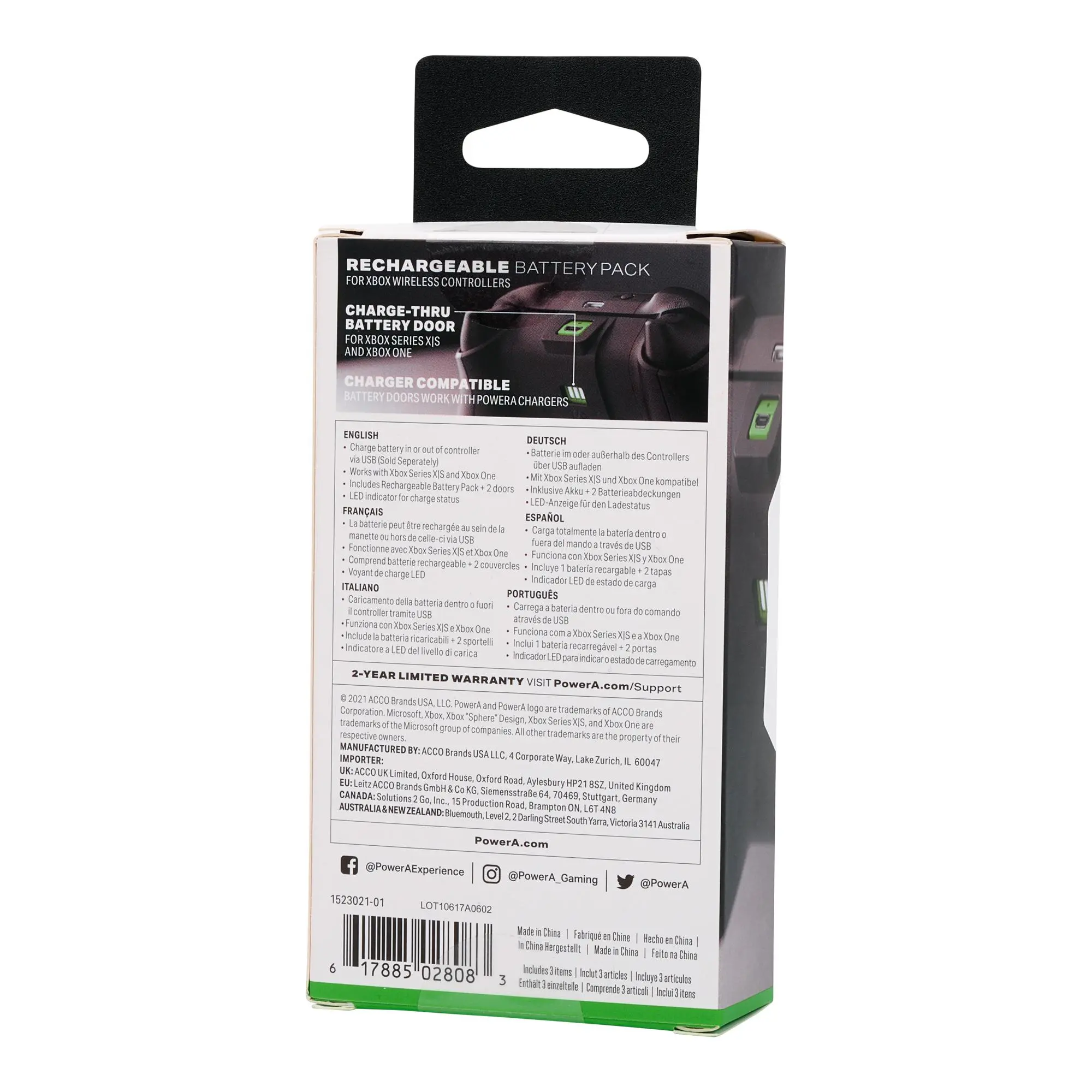 Akumulator PowerA 1523021-01 Battery Pack do Xbox
