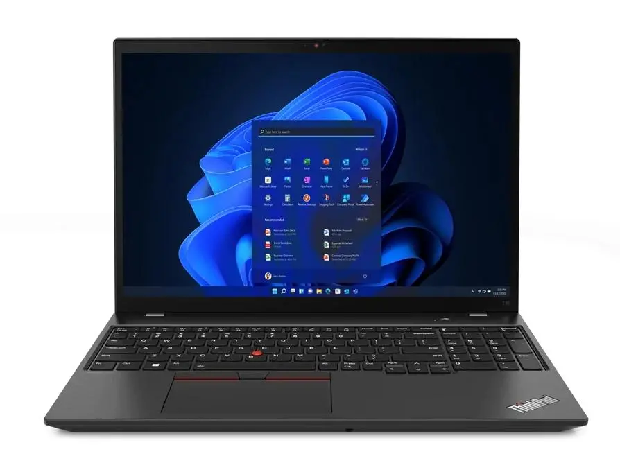 Laptop biznesowy Lenovo ThinkPad T16 Gen1 16" i7-1260P 16GB RAM 512GB Dysk SSD MX550 Win11 Pro Czarny