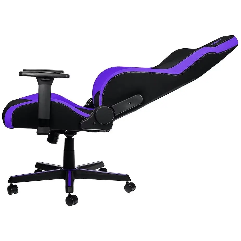Fotel Nitro Concepts S300 Nebula Purpple Gamingowy do 135kg Tkanina Czarno-fioletowy