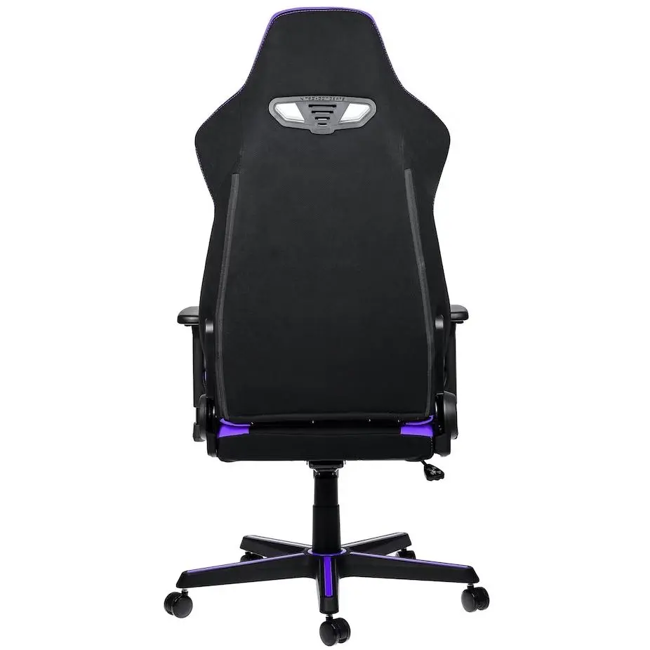 Fotel Nitro Concepts S300 Nebula Purpple Gamingowy do 135kg Tkanina Czarno-fioletowy