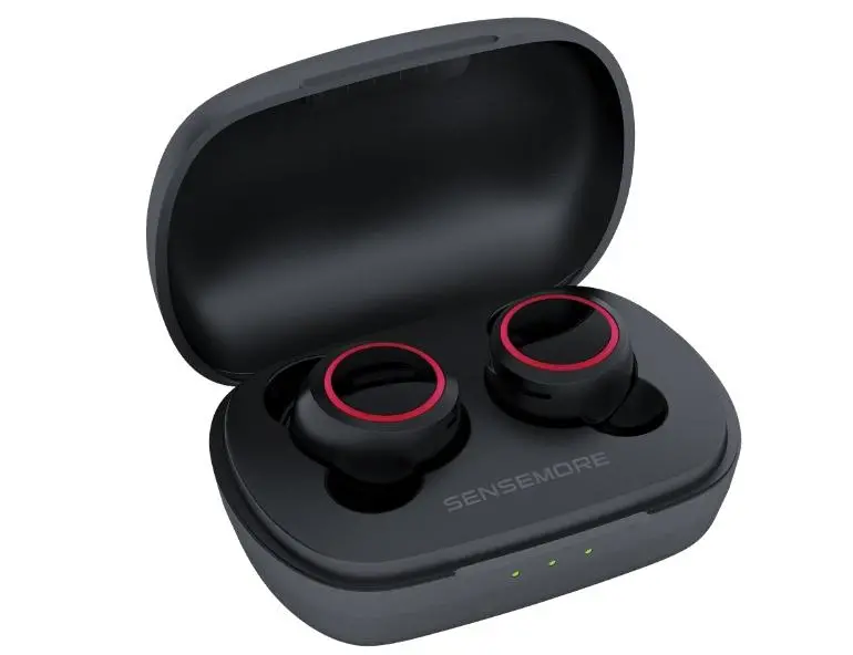 Słuchawki bezprzewodowe Creative Sensemore Air Dokanałowe Bluetooth 5.2 Czarny