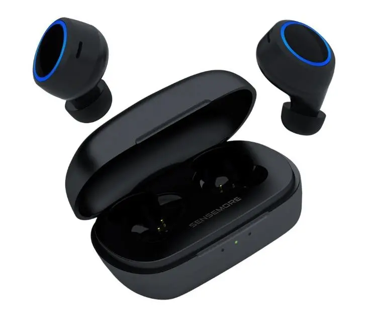 Słuchawki bezprzewodowe Creative Sensemore Air Dokanałowe Bluetooth 5.2 Czarny