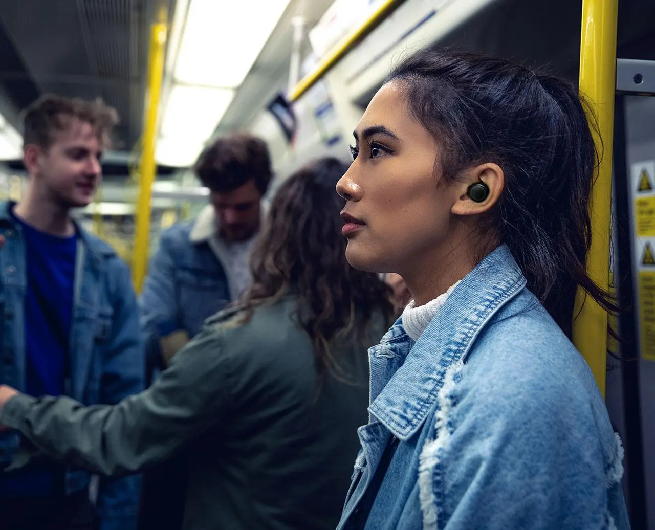Słuchawki bezprzewodowe Creative Sensemore Air Dokanałowe Bluetooth 5.2 Czarny