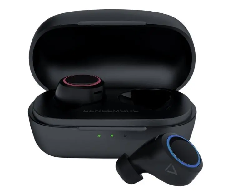 Słuchawki bezprzewodowe Creative Sensemore Air Dokanałowe Bluetooth 5.2 Czarny