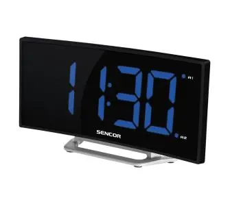 Budzik Sencor SDC 120 Czarno-srebrny