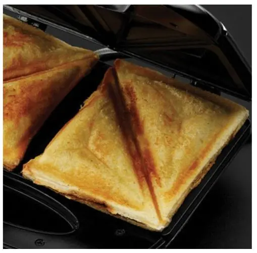 Opiekacz Russell Hobbs Fiesta 3w1 24540-56 Trójkąty Gofry Grill 750W
