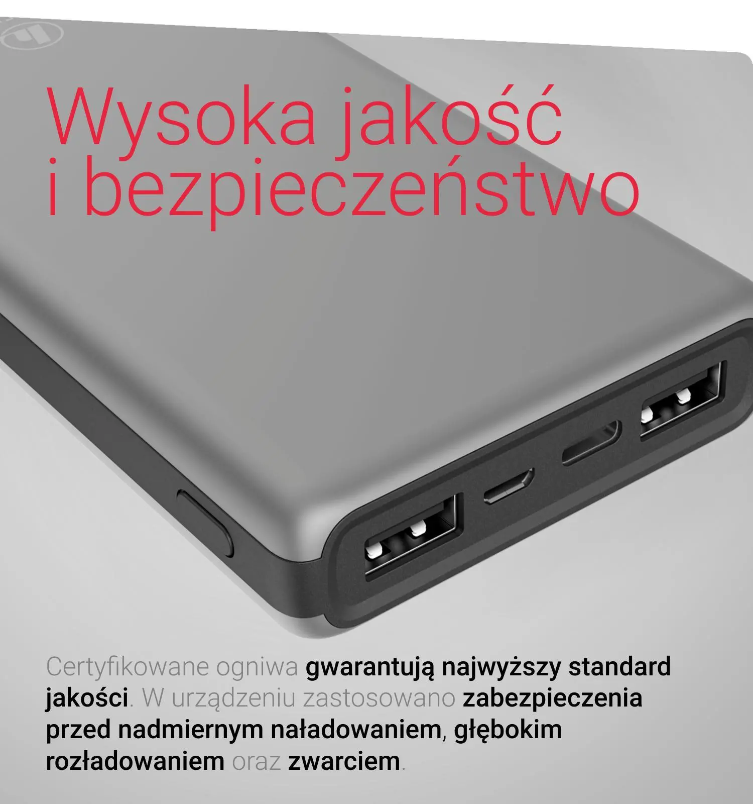 Powerbank Hama Power Pack ALU15HD 15000mAh Srebrny
