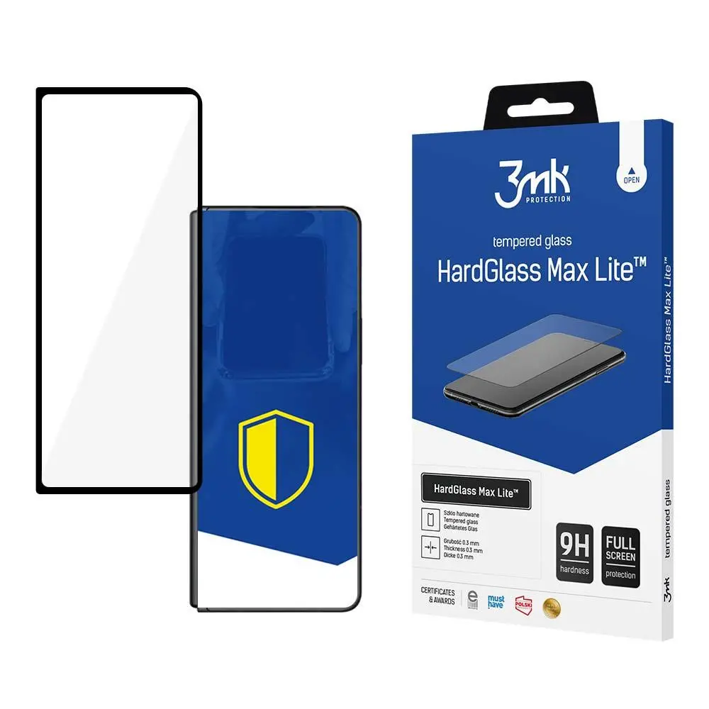 Szkło hartowane 3mk HardGlass Max Lite do Samsung Galaxy Z Fold 3