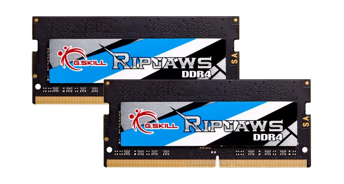 Pamięć RAM G.Skill Ripjaws DDR4 16GB (2 x 8GB) 3200 CL22 SODIMM Czarny