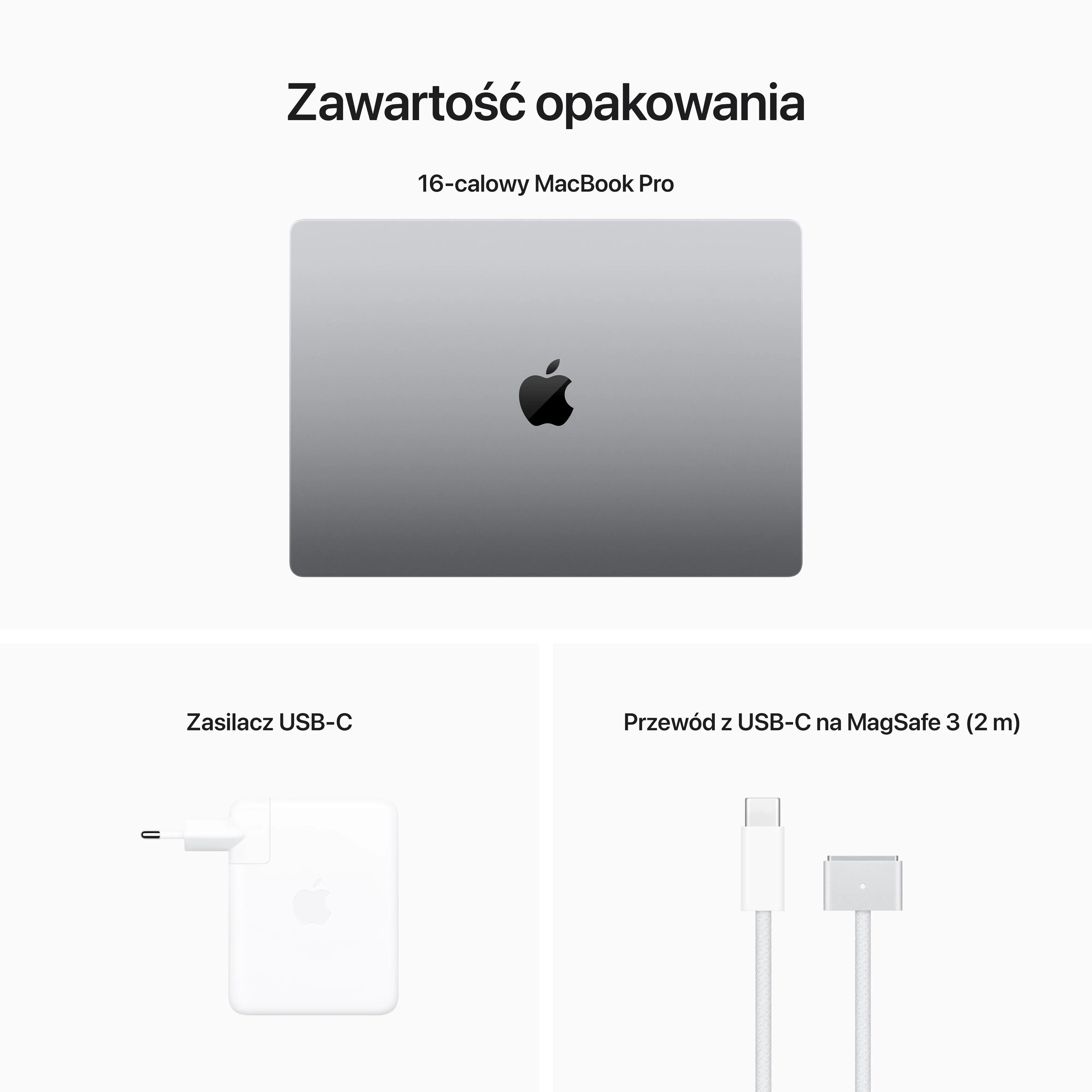 Apple MacBook Pro 2023 16,2" M2 Pro 16GB RAM 512GB Dysk macOS Gwiezdna Szarość