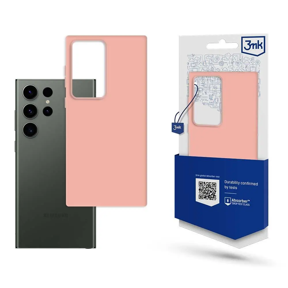 Etui 3mk Matt Case do Samsung Galaxy S23 Ultra lychee