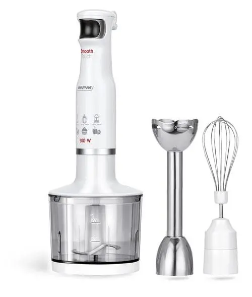 Blender MPM MBL-28 500W Rozdrabniacz Końcówka do ubijania