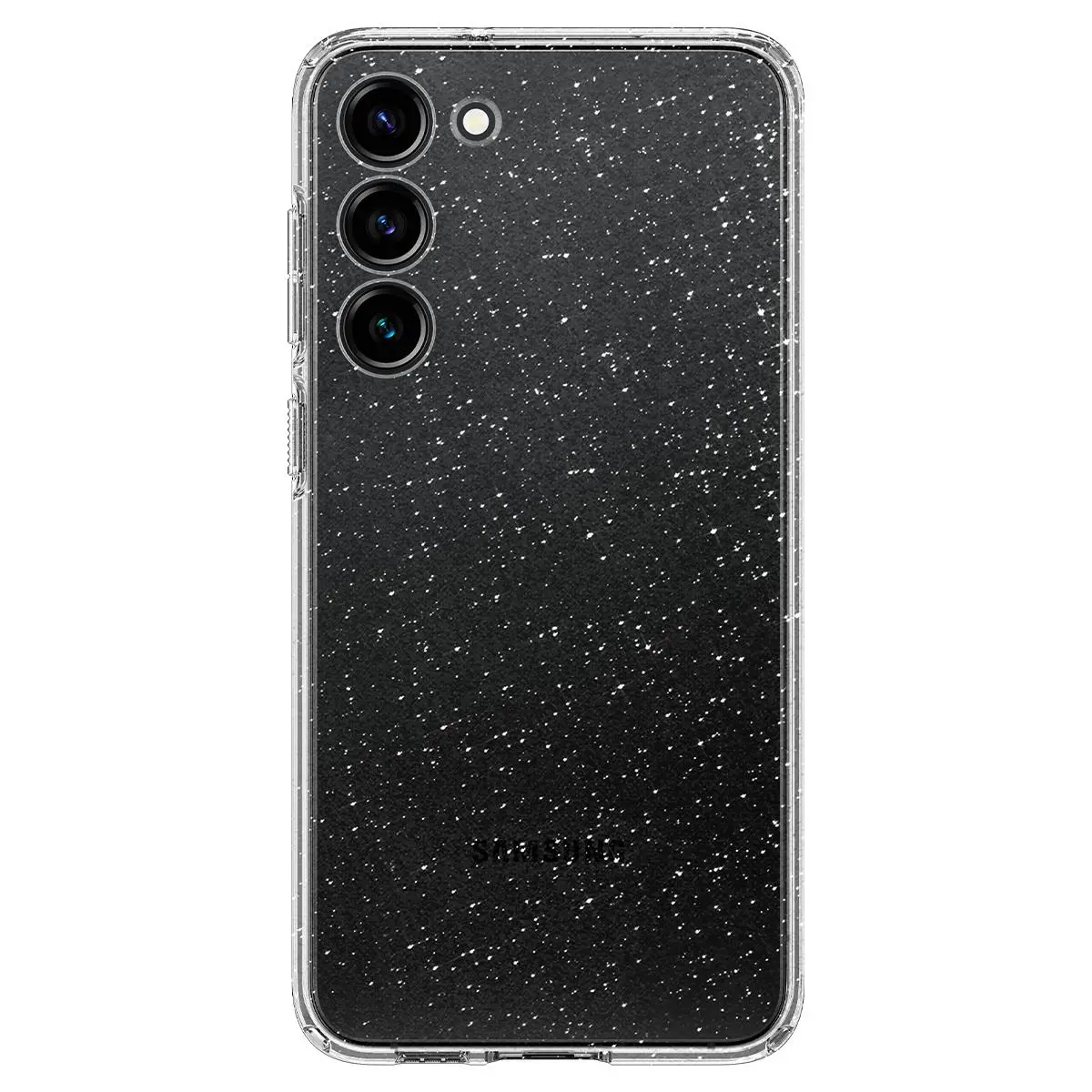 Etui Spigen Liquid Crystal Glitter do Samsung Galaxy S23 Przeźroczysty