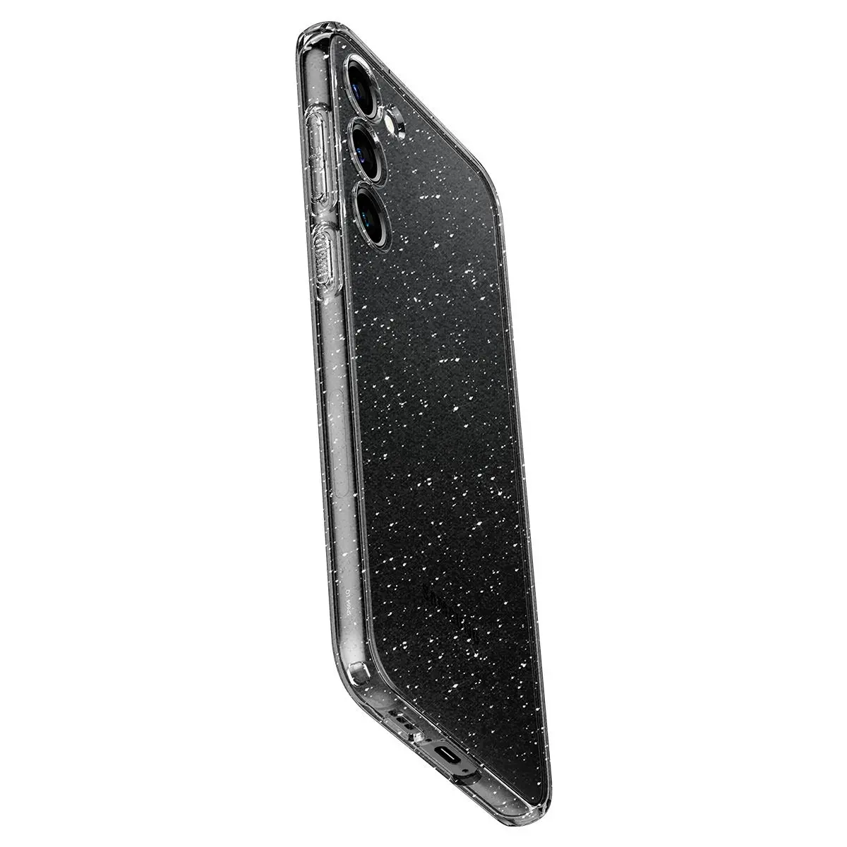 Etui Spigen Liquid Crystal Glitter do Samsung Galaxy S23 Przeźroczysty