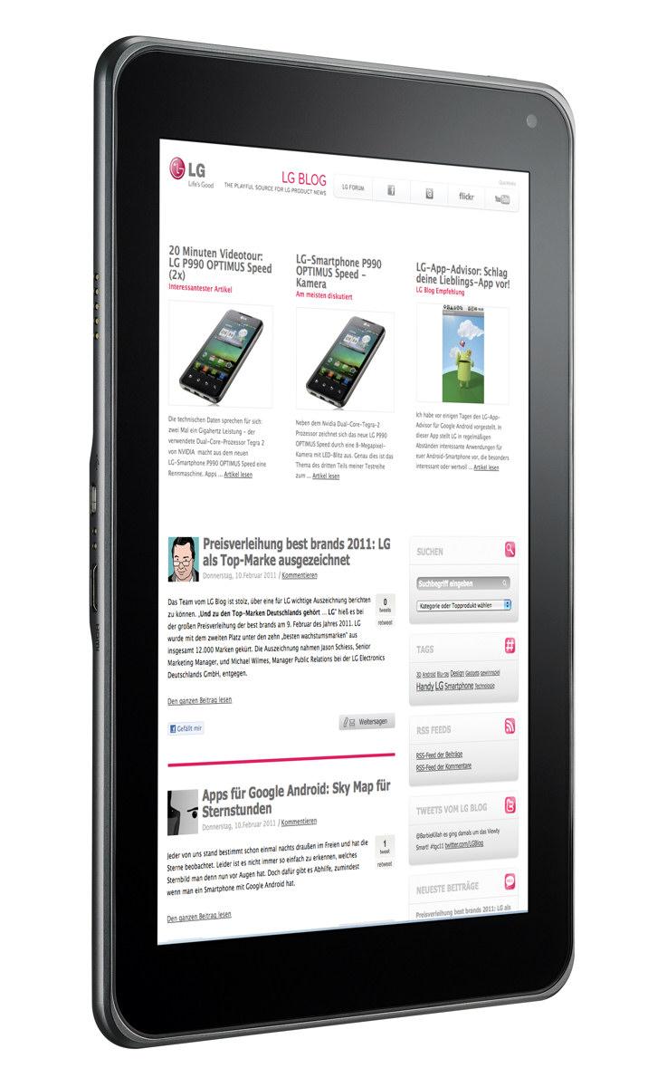 LG Swift Tab V900