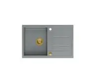 Quadron HB8203U5-G1 P2O Morgan 111 Granitowy Szary/Złoty