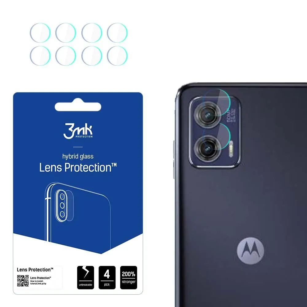 Szkło hybrydowe 3mk Lens Protect do Motorola Moto G73 5G