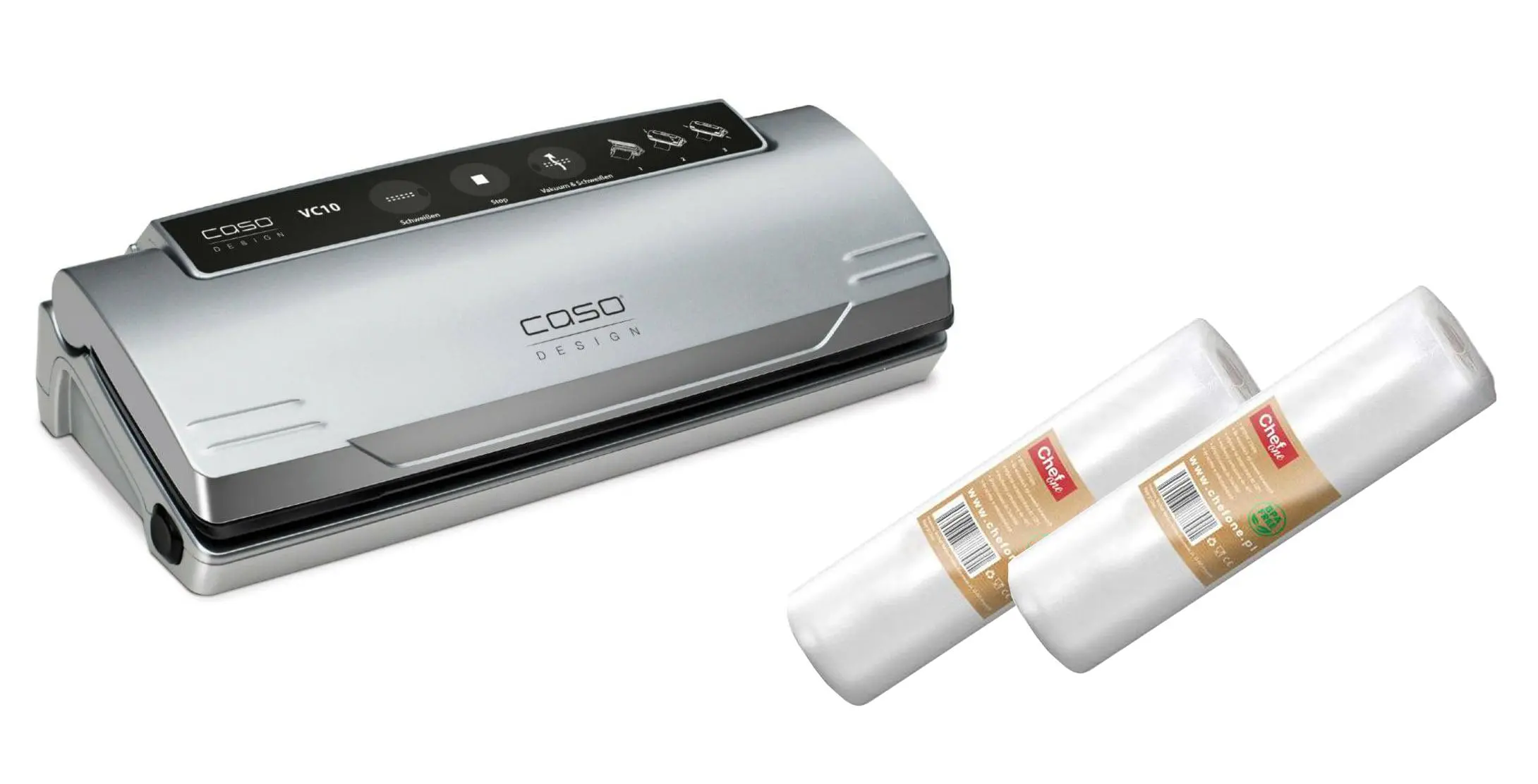 Zgrzewarka próżniowa Caso Germany VC 10 + folia 20x600 2szt.