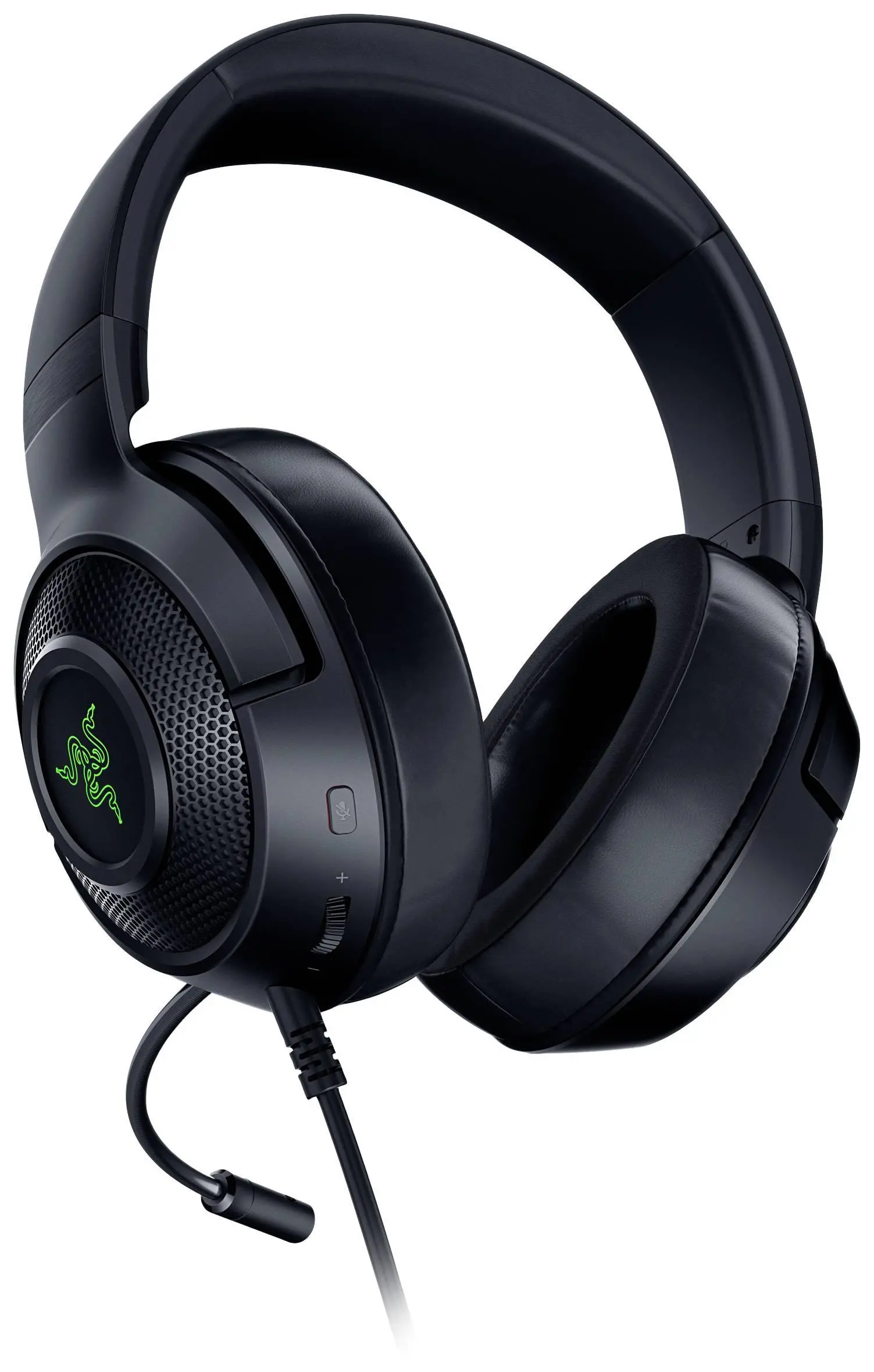 Słuchawki przewodowe z mikrofonem Razer Kraken V3 X USB Nauszne Czarny