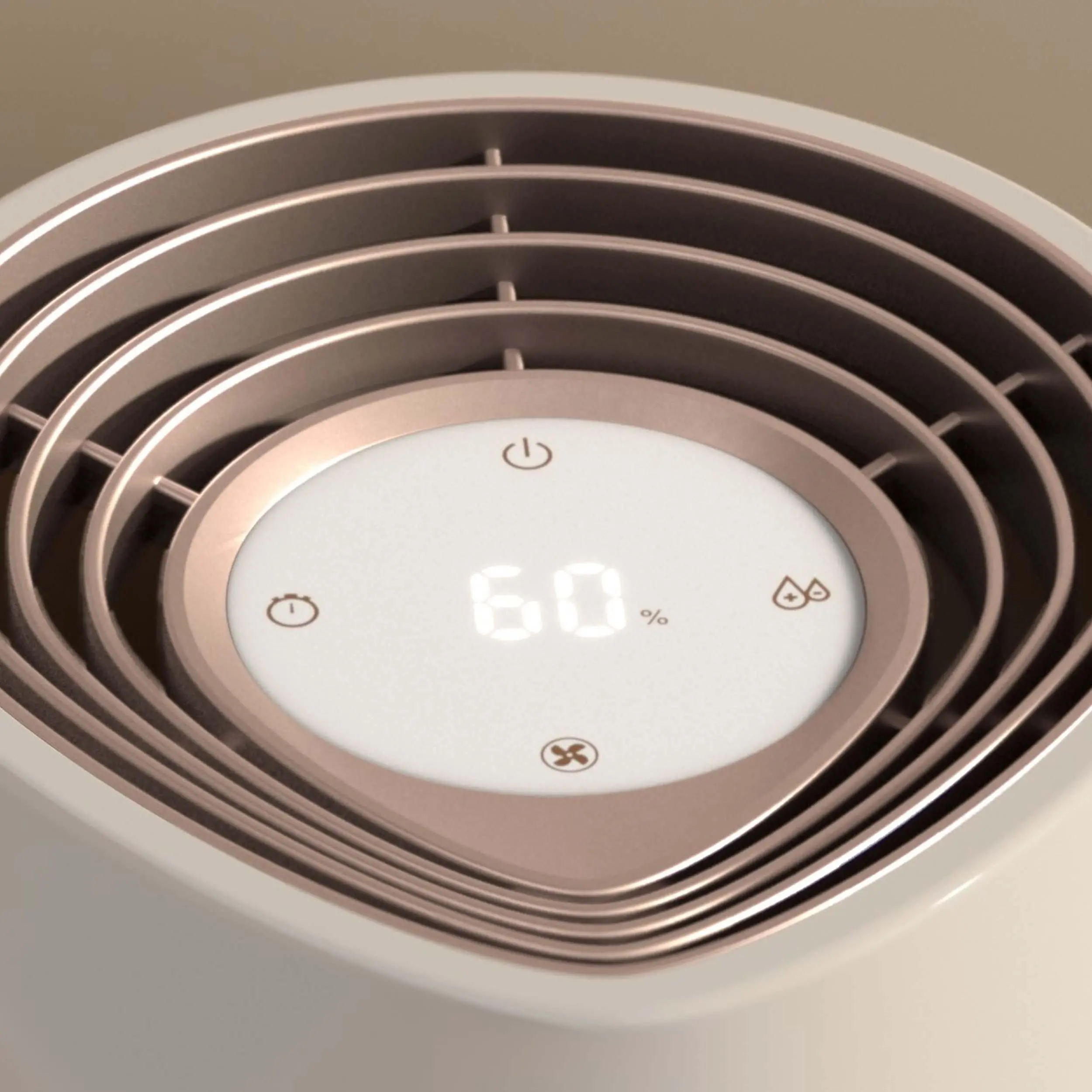 Nawilżacz ewaporacyjny Philips HU3916/10 Higrostat 3l 45m2