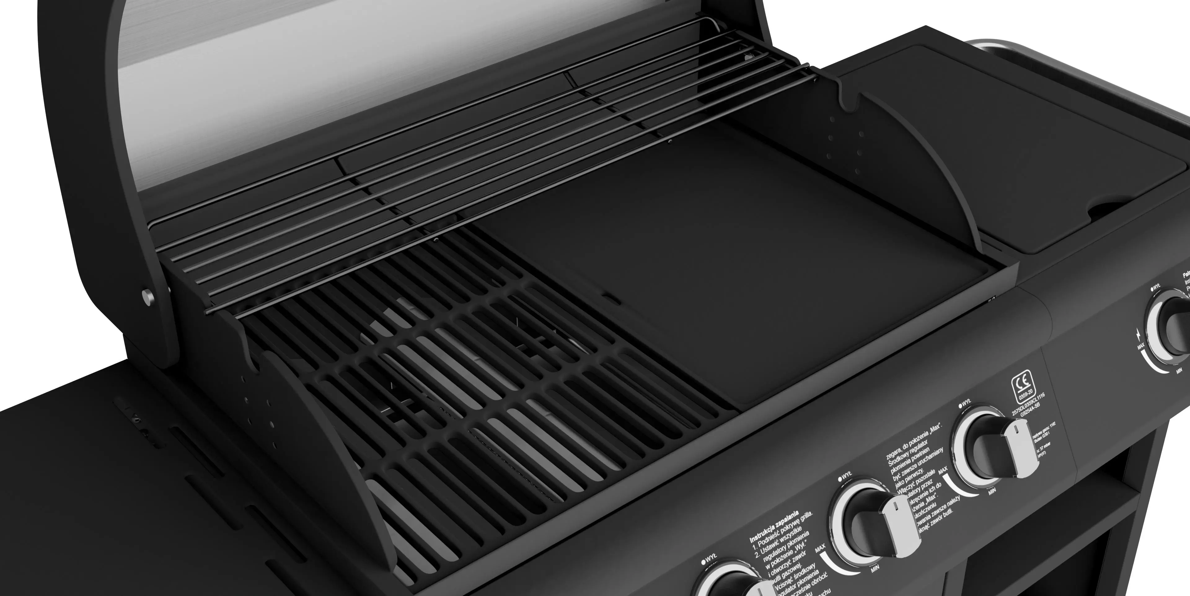 Grill gazowy Koler Relish v3 Czarny