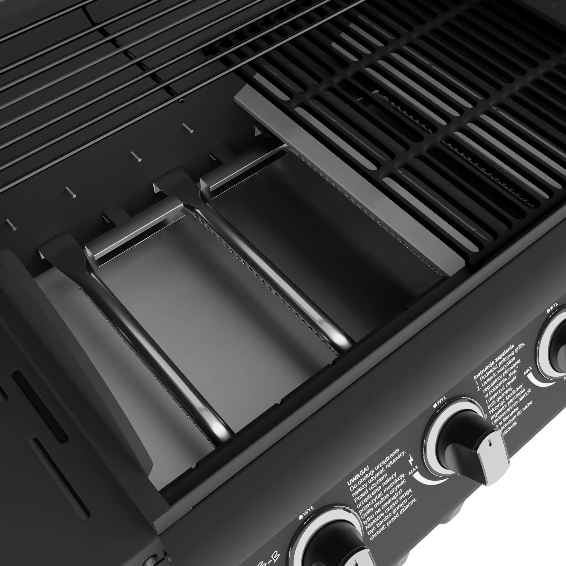 Grill gazowy Koler Relish v3 Czarny